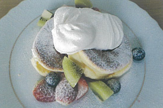 リコッタチーズのパンケーキ